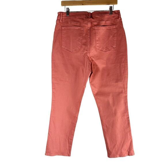 Pistola Jeans High Rise Button Front Slim Straight Leg Red Rock Wash Size 32 - Picture 2 of 10